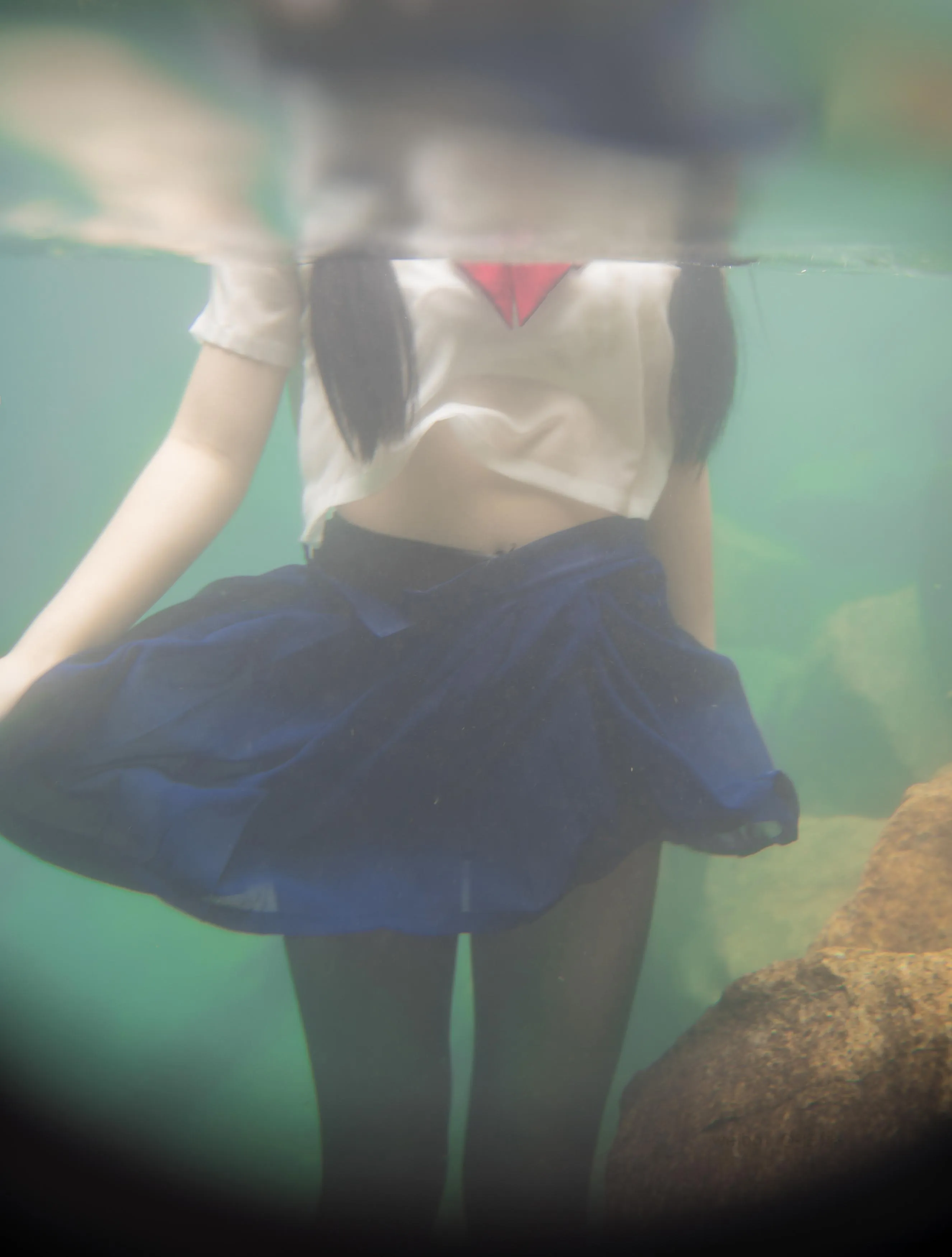 白烨 – NO.05 湿身JK-图片 [50P]插图6